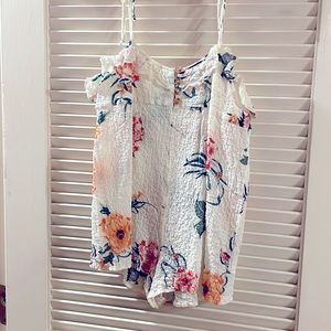 Urban Outfitters Gauzy Romper XS